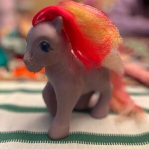 Vintage My little pony 1985 Sky Rocket Twinkle Eyes purple